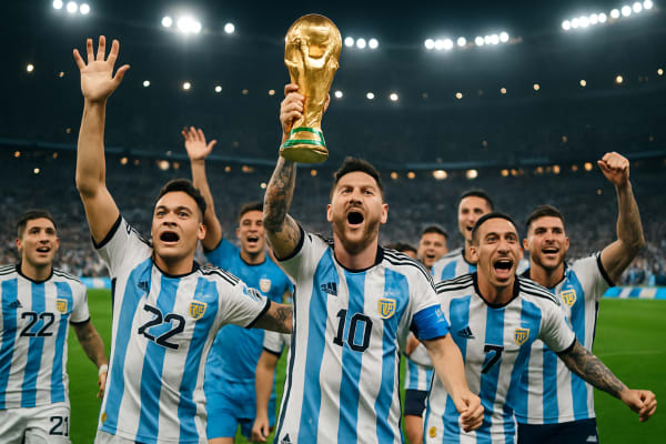 FIFA Opens Disciplinary Review After Argentina Players Display Political Banner