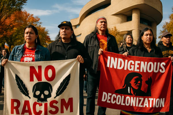 Native American Leaders Protest Trump's Tribal Policy During Federal Shutdown