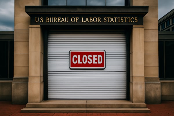 Government Shutdown Delays September Jobs Report, Leaving Markets Without Key Fed Signal