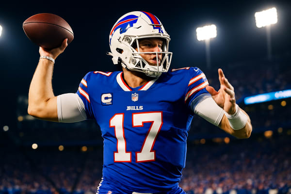 Allen Throws Three TDs to Lead Bills Past Lions in Friday Night Thriller