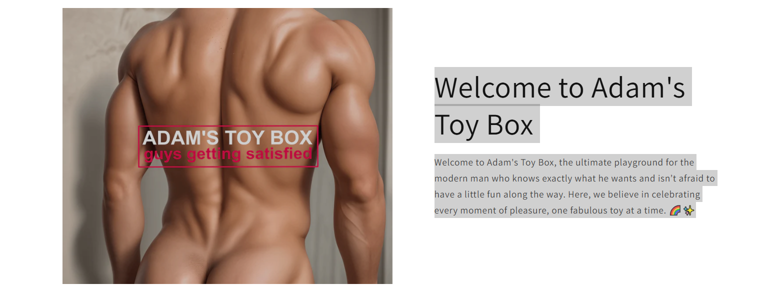 Adamstoybox product image
