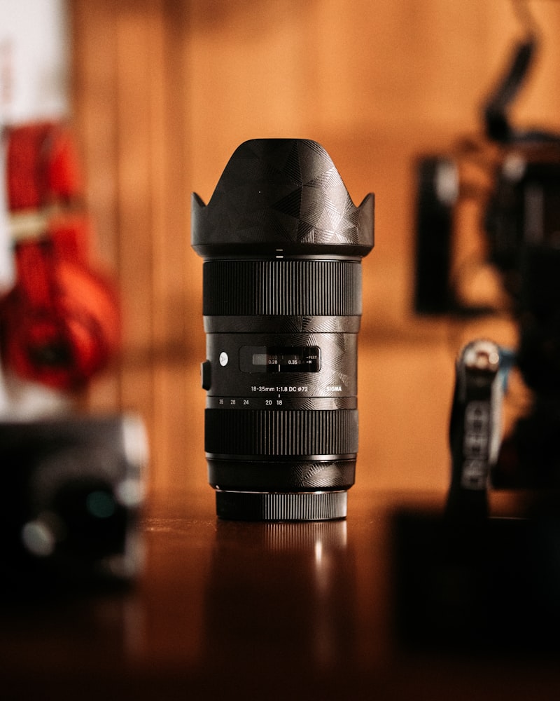 Sirui premium cinema lens mounted on a professional camera body setup