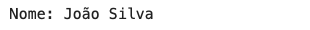 f-string com python