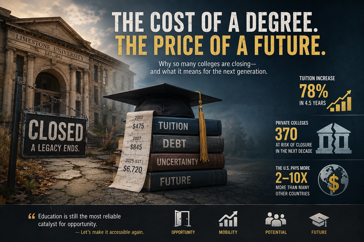 Private Colleges Are Closing All Around the Country