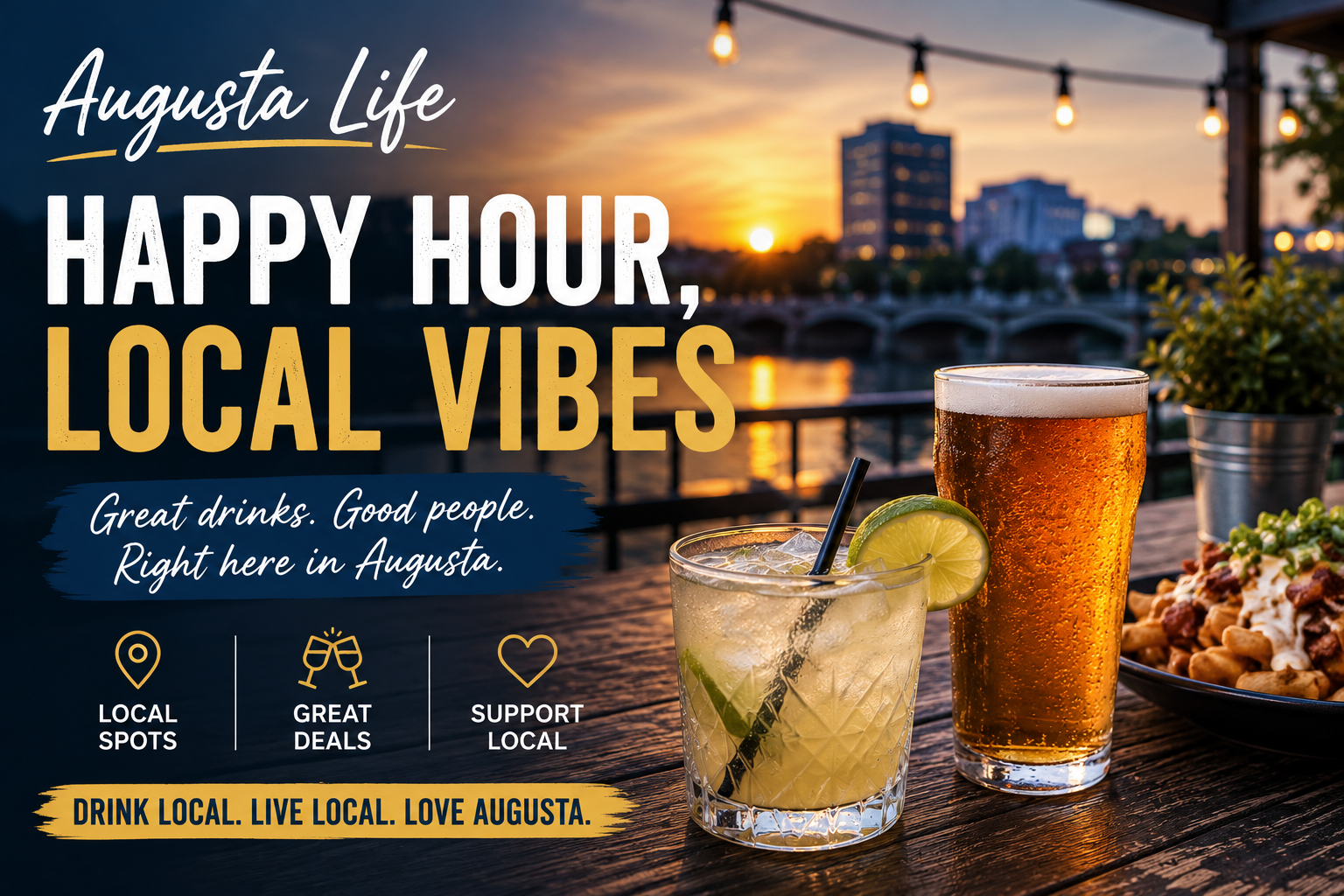 The Best Happy Hours in Augusta (2026 Guide)