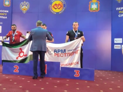 Призовые места заняли представители Ингушетии на чемпионате России по пара-армрестлингу