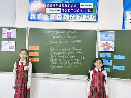 В преддверии Дня Конституции РФ в школах Ингушетии прошел традиционный урок «Разговоры о&nbsp;важном»