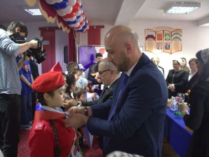 В городской школе №3 открылось первичное отделение «Движения Первых»