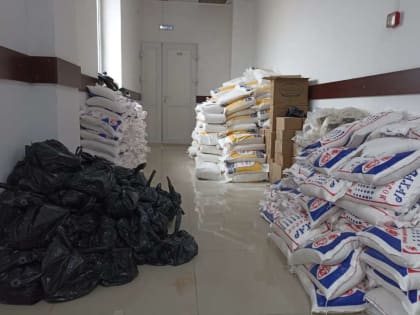 В Карабулаке оказали продуктовую помощь 286 малообеспеченным семьям