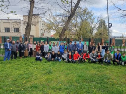 Экоакция в рамках “Марафона достижений” прошла в Сквере ветеранов