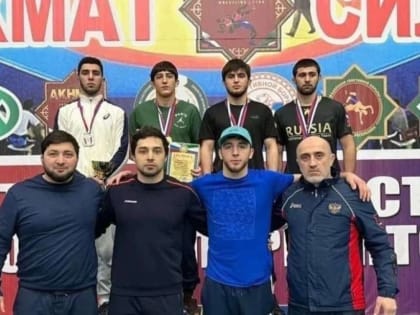 Воспитанник спортивной школы сельского поселения Кантышево заняли третье место на первенстве СКФО по вольной борьбе