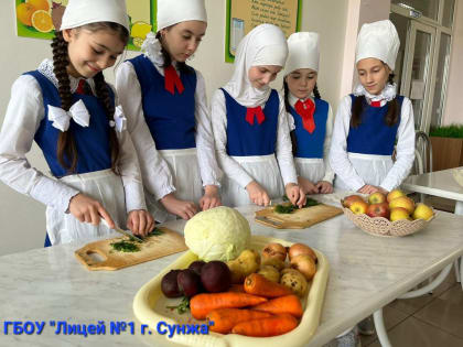 В школах Ингушетии продолжается месячник здорового питания