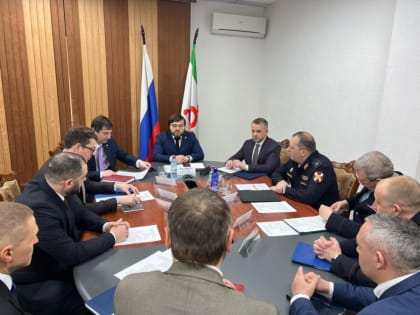 Руслан Мизиев принял участие в совещании по обеспечению общественной безопасности в Ингушетии в преддверии праздников