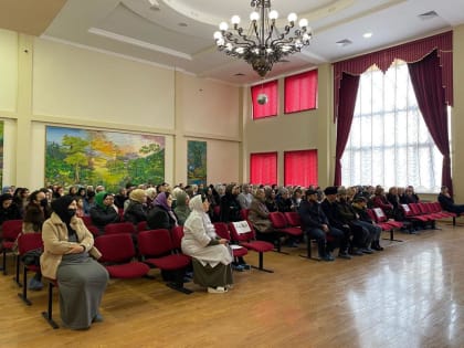 На базе  ГБОУ СОШ N3 города  Малгобек проведено собрание с родителями детей отказывающихся от вакцинации