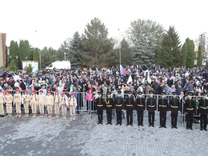 В Ингушетии прошел митинг в поддержку референдумов