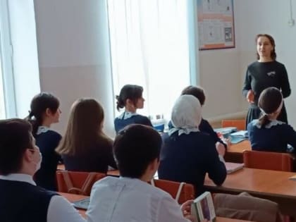 Школьникам Ингушетии рассказывают о последствиях наркомании