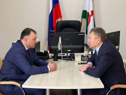 Руслан Мизиев встретился руководителем ингушского филиала Фонда Защитников Отечества