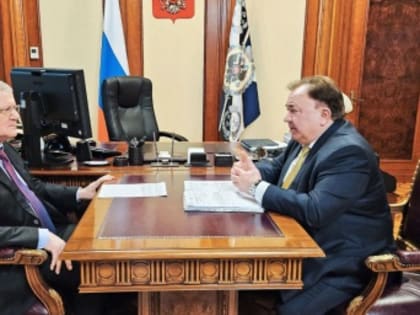 В Пятигорске Юрий Чайка и Махмуд-Али Калиматов провели рабочую встречу