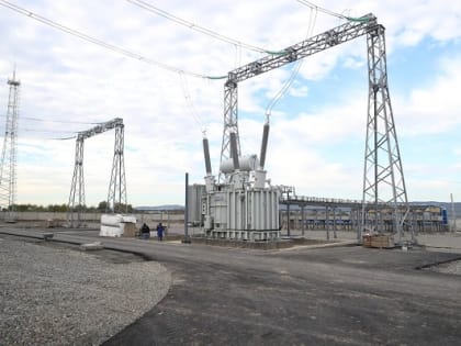 Строительство подстанции 