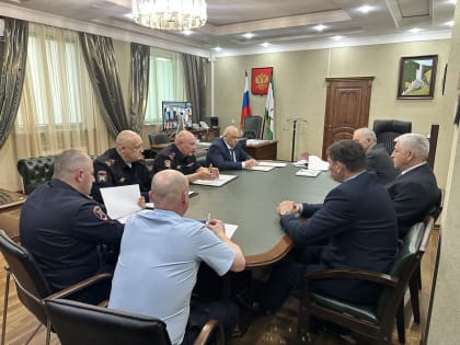 Состоялась рабочая встреча руководства Верховного Суда Республики Ингушетия и МВД по Республике Ингушетия