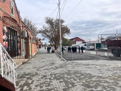 В Сунже завершилось благоустройство одной из самых оживленных улиц города-Грозненская