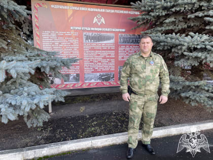 В Ингушетии росгвардеец помог человеку, оказавшемуся в горящей машине