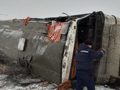 Автобус «Краснодар — Махачкала» попал в аварию в Ингушетии