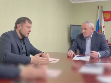 Встреча руководителя ЦУР с Главой Назрани