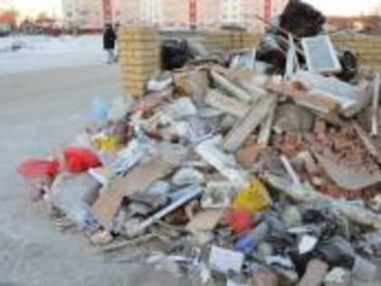 В Магасе намерены штрафовать за выброс строительного мусора в неположенном месте