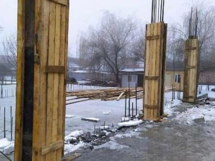 Новое здание детсада «Улыбка» строят в селении Долаково Ингушетии