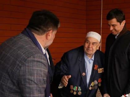 Депутат Госдумы России от Ингушетии навестил ветерана ВОВ Магомеда Медарова