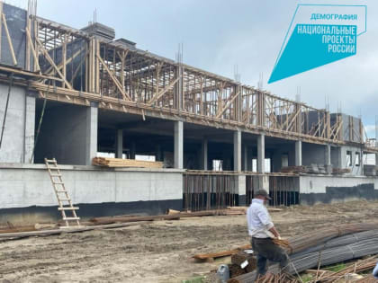 В Малгобеке строится новый детский сад на 220 мест в рамках нацпроекта «Демография»