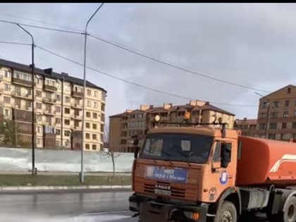 Улучшение дорожной инфраструктуры в Магасе