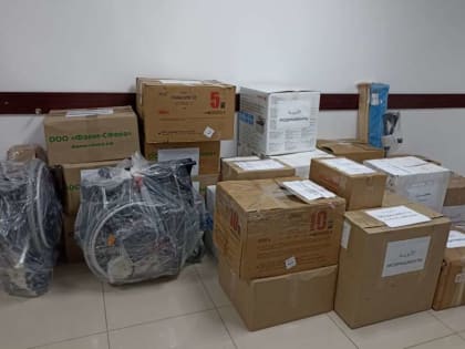 Гуманитарная помощь готова к отправке