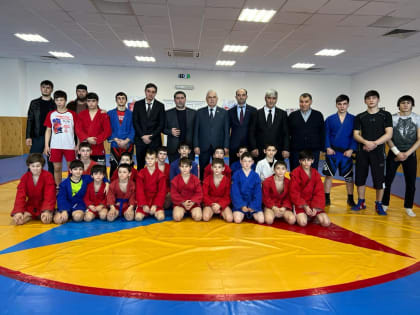 «Единая Россия» открыла секцию по самбо в Ингушском государственном университете