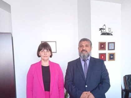 Полпред Ингушетии в Липецкой области провел встречу с ректором ЛГТУ