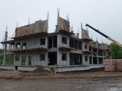 В Доме ветеранов в с. п. Сурхахи Ингушетии строят второй корпус на 50 мест