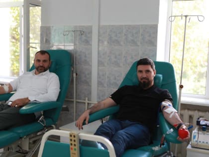 Работники аппарата Министерства культуры Республики Ингушетия приняли участие в благотворительной акции по сдаче крови «Марафон донора»