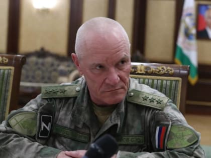 Махмуд-Али Калиматов встретился с командующим Северо-Кавказским округом войск Росгвардии