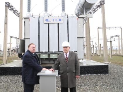 В Ингушетии запущен в эксплуатацию трансформатор мощностью 40 тысяч кВА