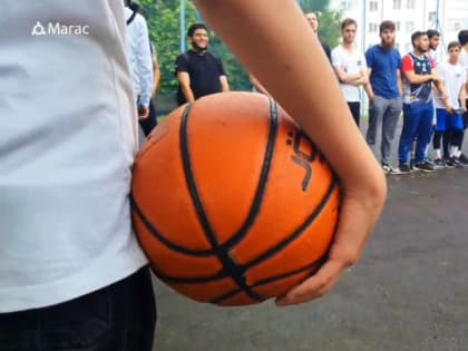 Сотрудники администрации г. Магас приняли участие в мини-баскетбольном турнире среди молодежи!