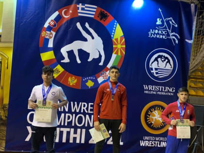 Алихан Барахоев стал победителем международного турнира по классической борьбе в Греции