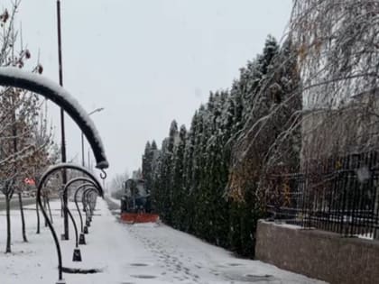 Погода в Магасе: холод и снег