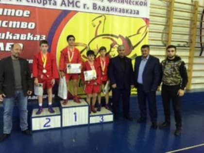 Карабулакчанин Беслан Кациев стал победителем открытого первенства Владикавказа по самбо