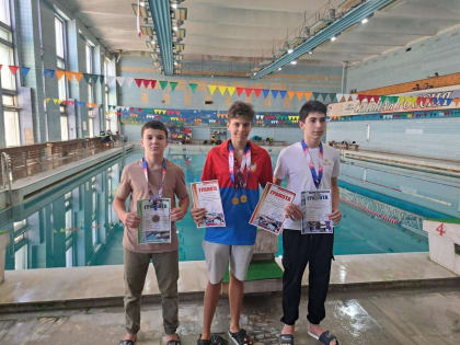 Ингушские пловцы выиграли соревнования в Кабардино-Балкарии