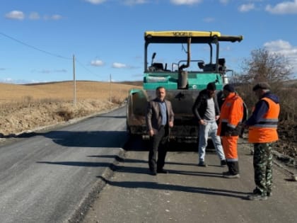 Проверка работ на дороге «Али-юрт-Сурхахи»