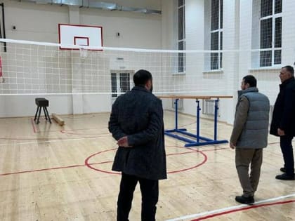 Руководство горной Ингушетии проинспектировало строительство школы в Ольгетти