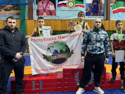 Ингушские спортсмены стали призерами турнира по греко-римской борьбе в Грозном