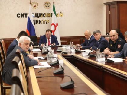 Глава Ингушетии Махмуд-Али Калиматов принял участие в заседании Государственного антинаркотического комитета