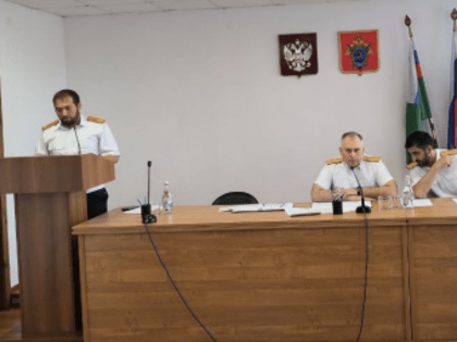 В следственном управлении состоялось заседание коллегии по итогам работы за первое полугодие 2024 года